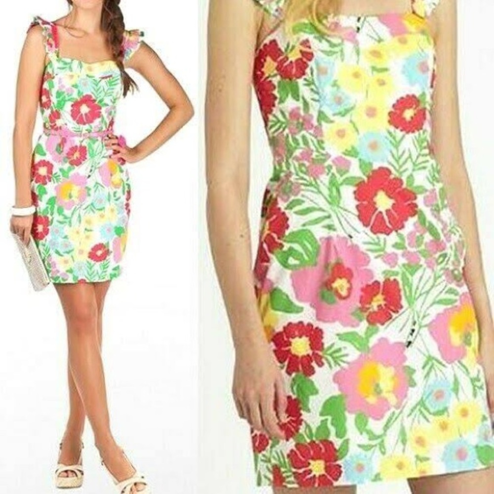 Lilly Pulitzer Sarafina Garden by the Sea Dress